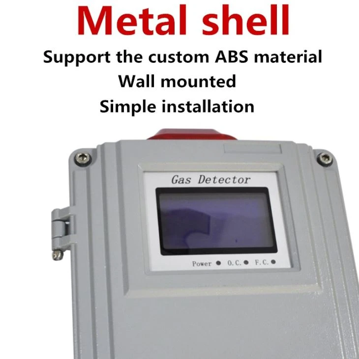 Wall Mounted Fixed Alarm Detector Oxygen Analyzer