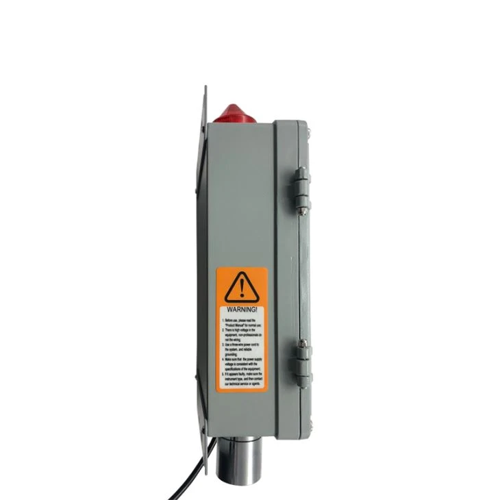 Wall-mounted AC220V oxygen gas leak alarm detector O2 Analyzer