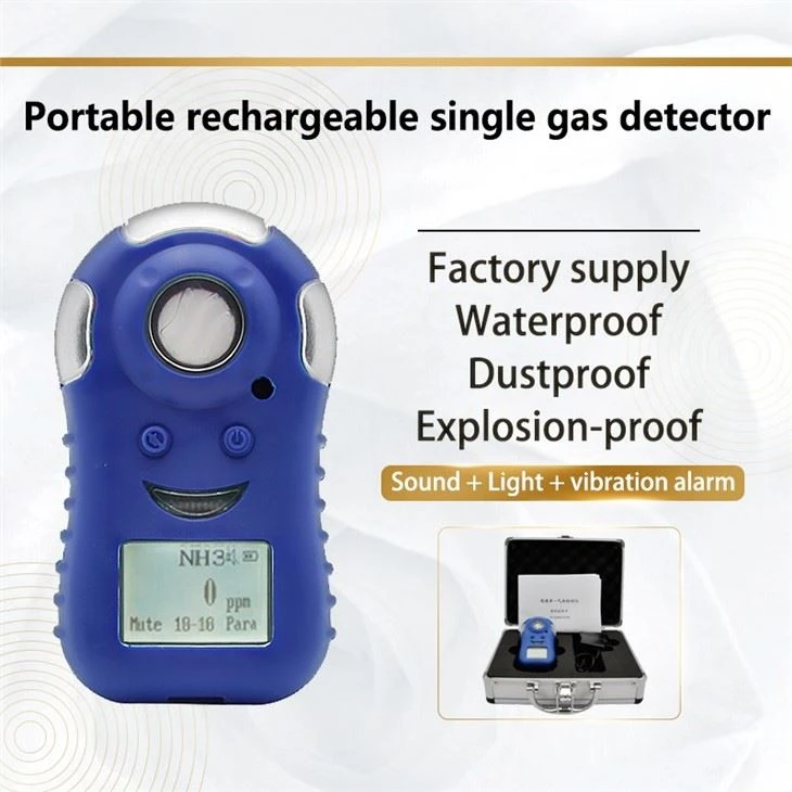 Portable 0-200ppm Hydrogen Sulfide H2S Gas Detector